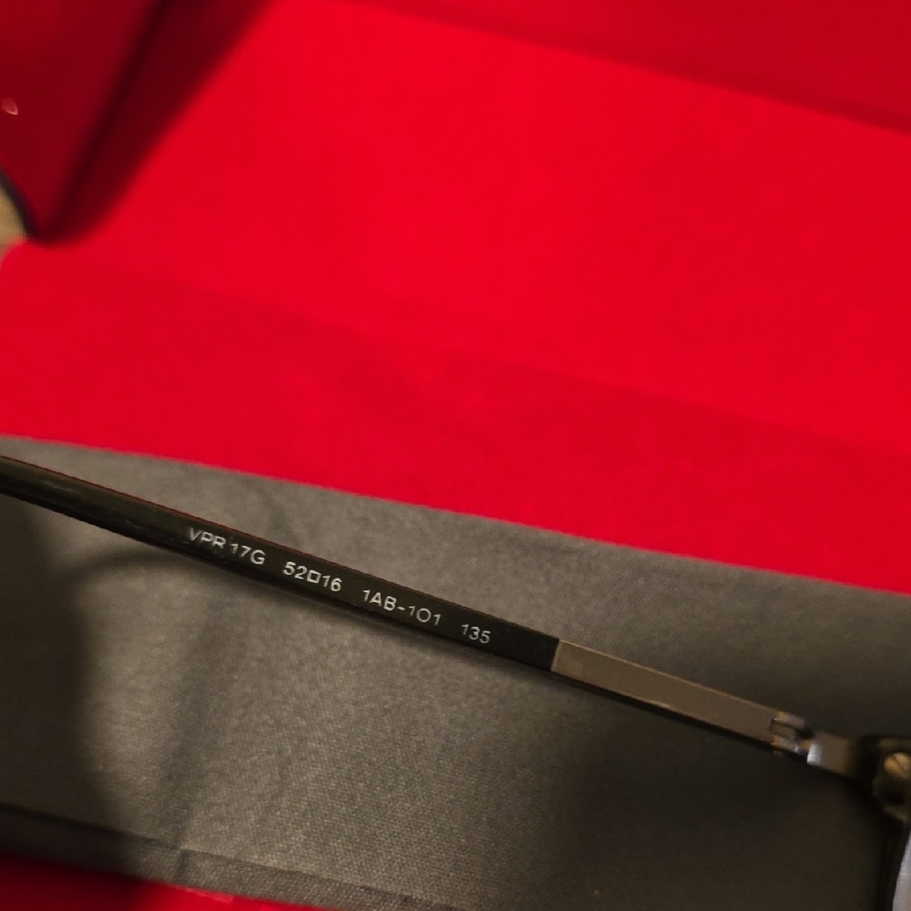 Prada Black Rectangular Frame Eyewear - image 4